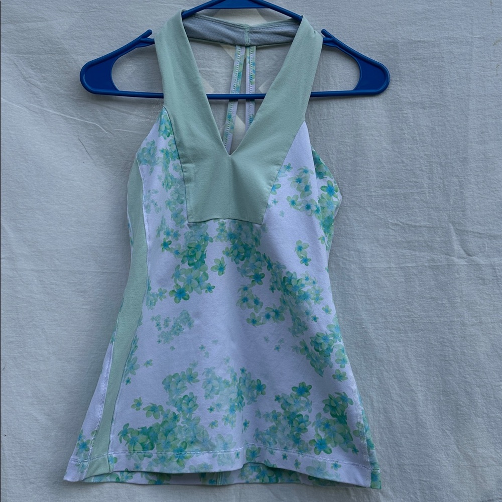 Lululemon Floral Tank Top